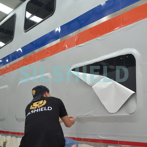 Philadelphia train exterior cast film project